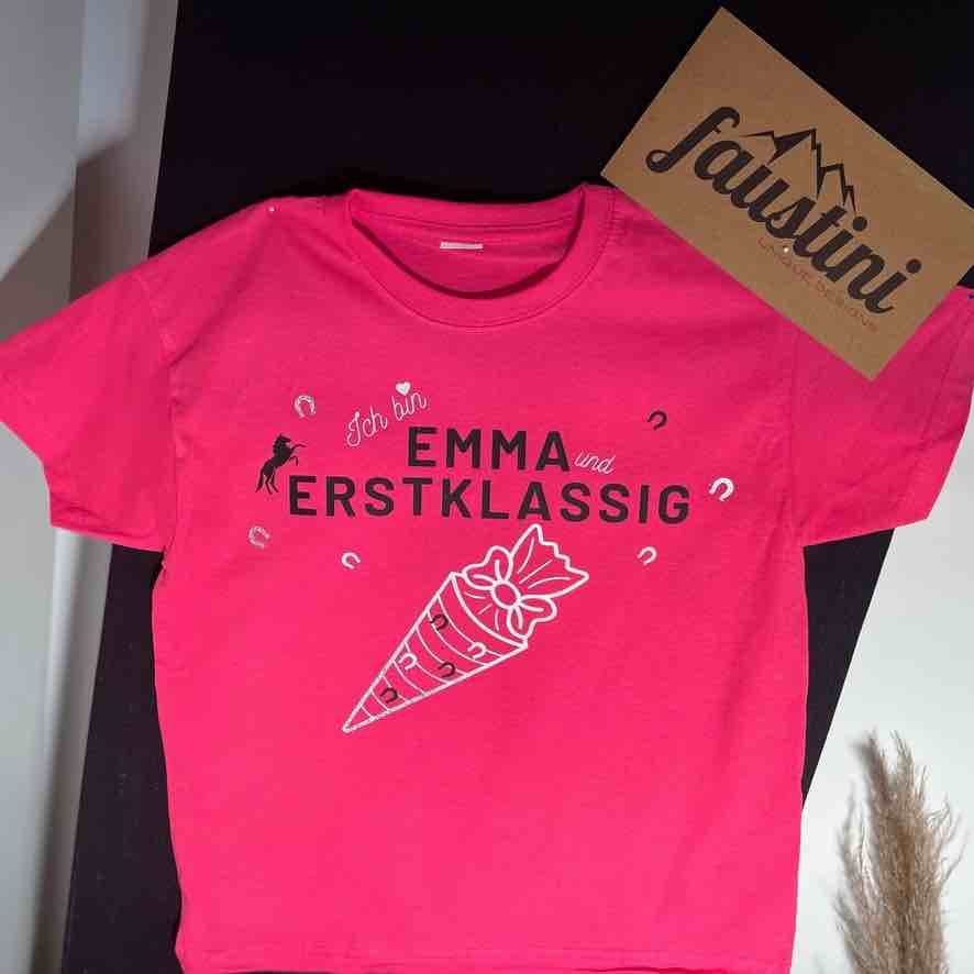 cropped Schulitshirt Emma